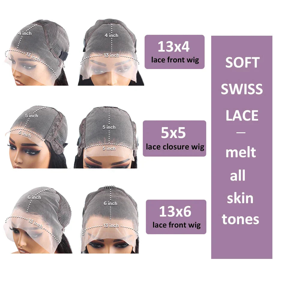 Deep Wave Frontal Wig