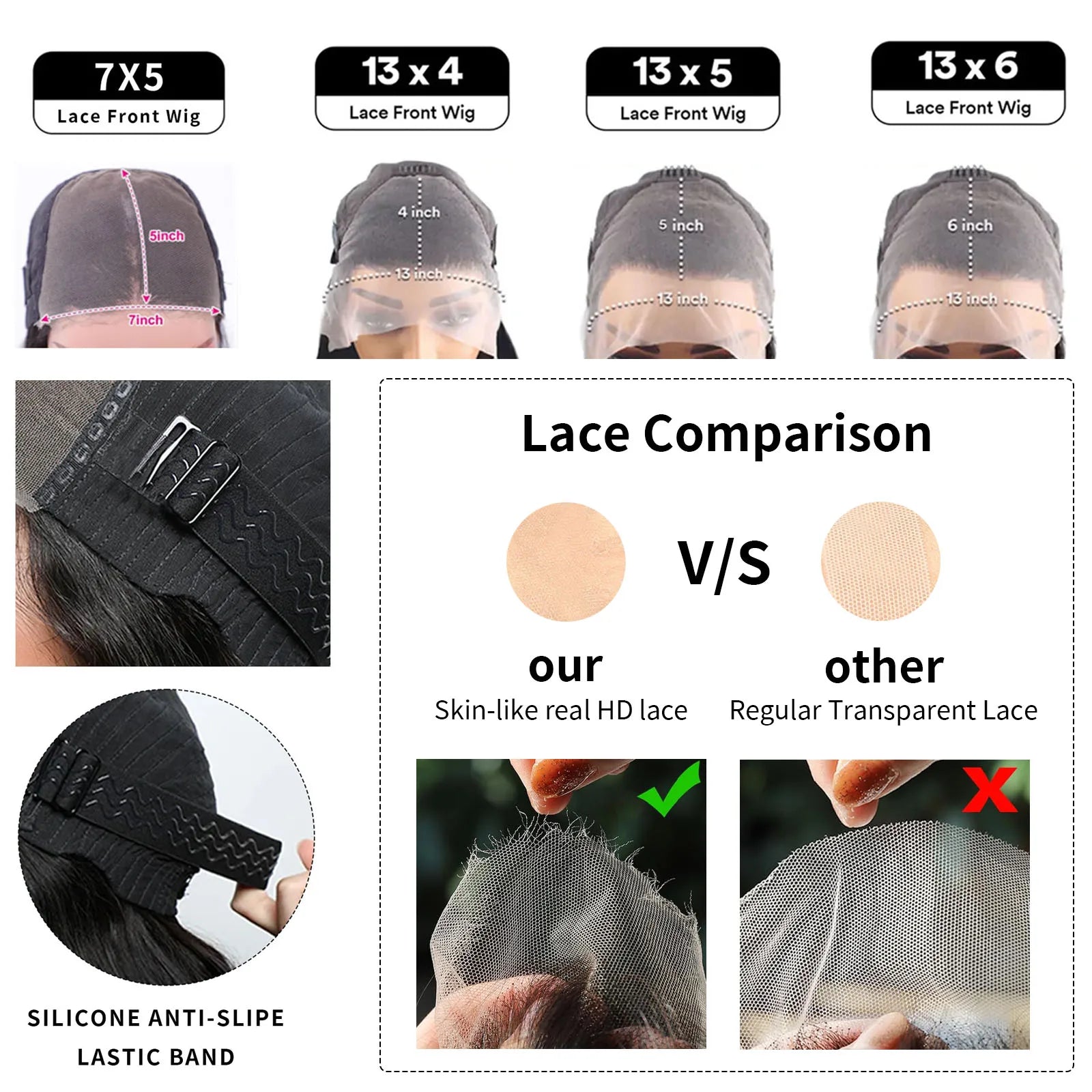 Deep Wave Frontal Hd Lace Wig