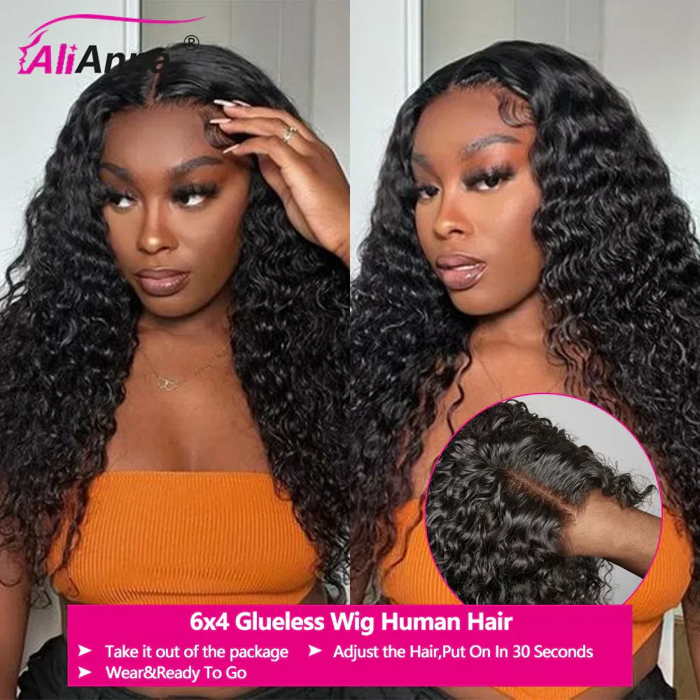 Curly Wave Glueless Wigs